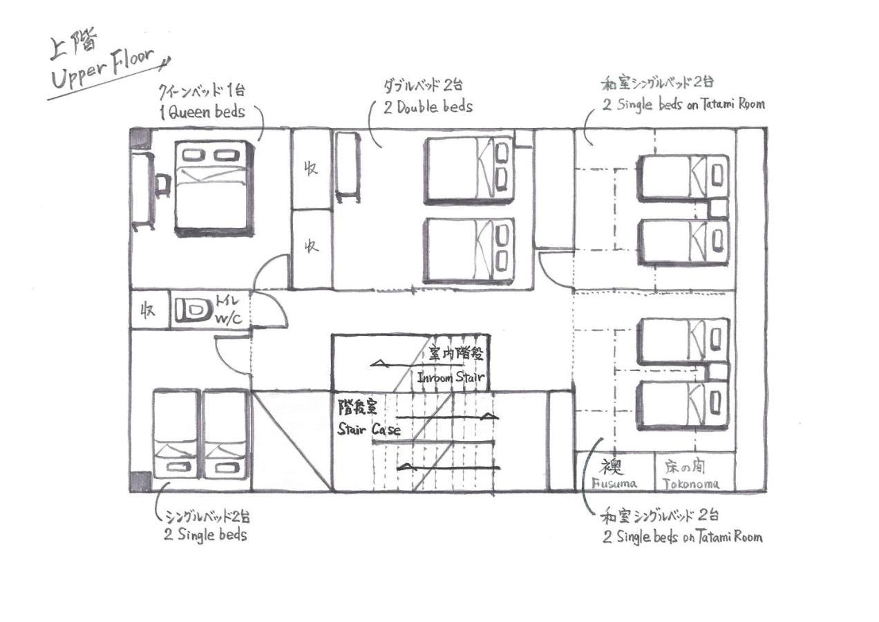 Konjaku-So Dotonbori Penthouse Stay โอซาก้า ภายนอก รูปภาพ